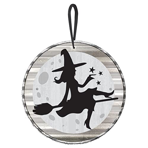 Amscan Witch Mini Hanging Sign | 4" X 4" | 1 Pc