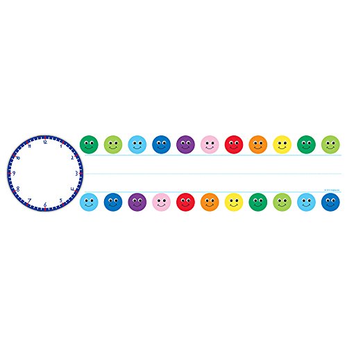 Hygloss Schedule Cards - Daily Schedule & Activity Cards - Ideal for Classrooms & Students - School Supplies - Great Organizational Tool for Kids - Vibrant Smiley Faces - 2 7/8 ‚Äú x 12‚Äù - Pack of 24