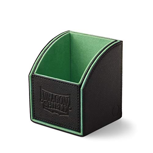 Arcane Tinmen Store Dragon Shield: Nest Deck Box - Black and Green