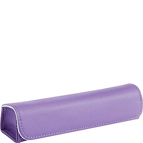 Royce Leather Leather Pill Storage Organizational Case (Purple)