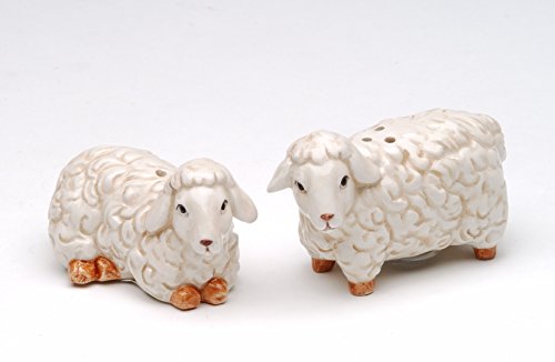 Cosmos Gifts 31918 Mini Lamb Salt and Pepper