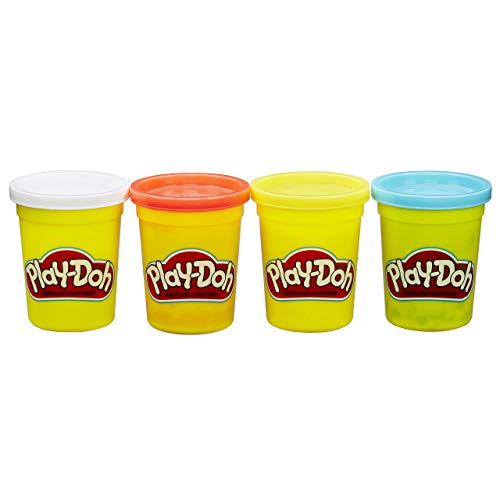 Hasbro Play-Doh B6508 4 Pack Classic Colors, 16 oz, Small