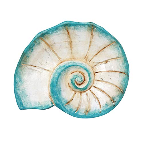 Beachcombers Wood Nautilus Bowl Home Decor