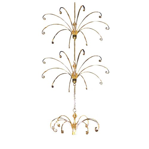 Kurt Adler 33" Metal Ceiling Suspended Display Tree