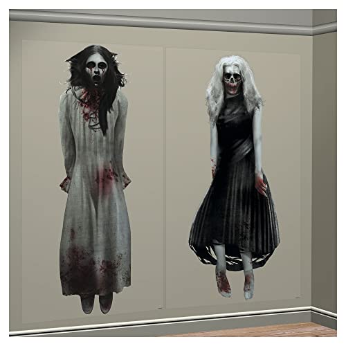 Amscan Ghost Girls Wall Decoration Add-Ons- 2 pcs.