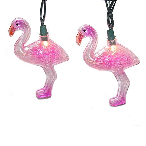 Kurt Adler UL0763 Flamingo Light Set, 10 Light