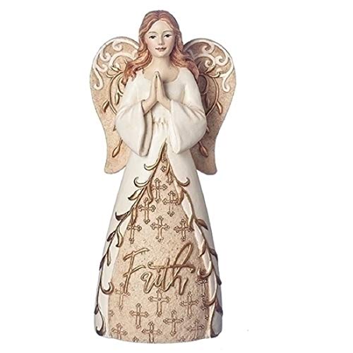 Roman 20491 Faith Angel Faithstone, 6-inch Height