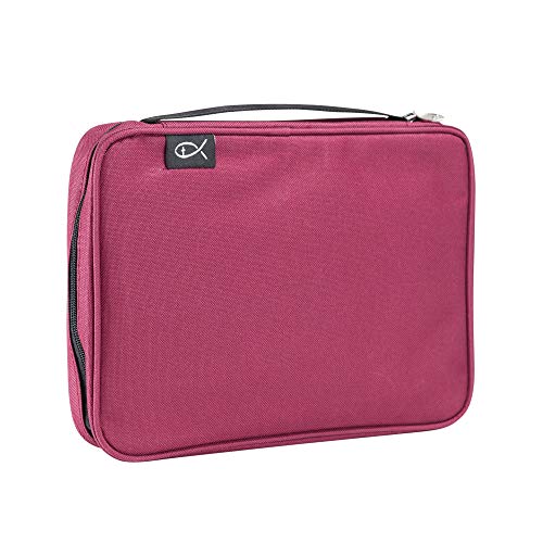 Divinity Boutique Bible Cover Basic Burgundy, Extra Large (21437)