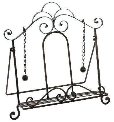 Upper Deck Iron Cookbook Stand ~ Book Holder ~ Easel