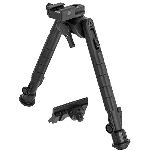 Leapers UTG Recon 360 TL Bipod, 8"-12" Center Height, Picatinny, Black