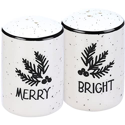 Primitives by Kathy 111556 Salt & Pepper Set - Merry and Bright