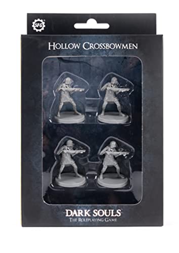 Steamforged Games Dark Souls RPG: Hollow Crossbowmen ‚Äì A Tabletop Roleplaying Game Expansion Detailed Miniatures - Tabletop RPG TTRPG - Ages 14+ - English Version