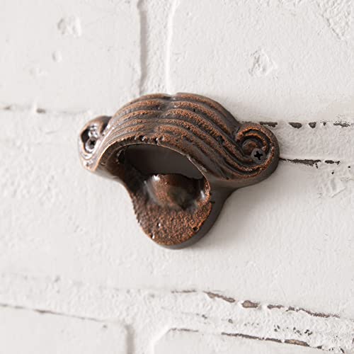 CTW 370763 Mustache Wall Mounted Bottle Opener, 2.25-inch Height