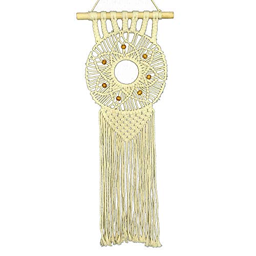 Midwest Design Imports 76029 Hanging Macram with Wood Beads