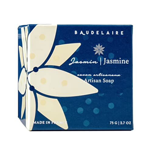 Baudelaire Provence Sante Jasmine Soap, Gift Box of 2 Bar, 2.70-Ounce