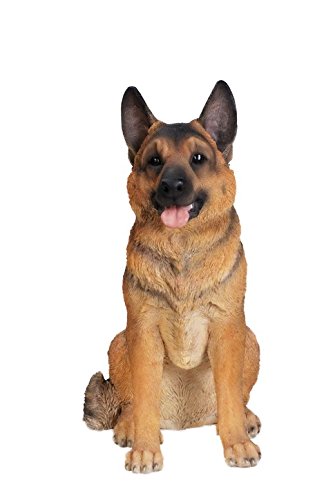 Hi Line Gift Ltd Sitting Dog - German Shepherd - Large