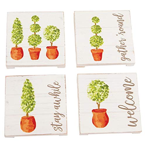 Mud Pie Coaster Set