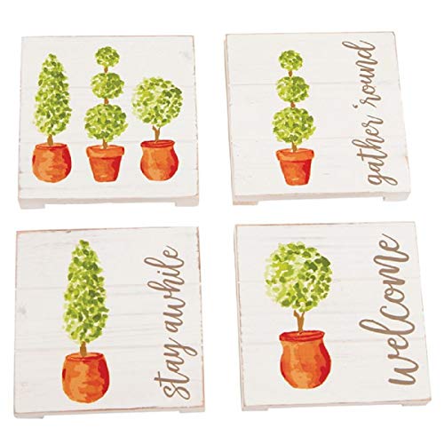 Mud Pie Coaster Set