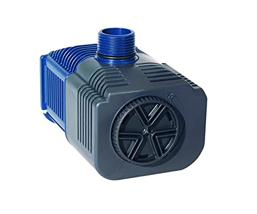 Lifegard Aquatics Lifegard Quiet One Pro Submersible/External Aquarium Pump - Safe for Ponds, Fountains, Aquariums, Saltwater, Freshwater Tanks ‚Äì UL Listed ‚Äì 594 GPH