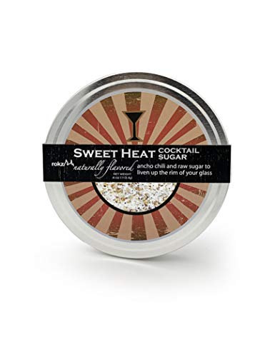 Rokz Sweet Heat Infused Cocktail Sugar, 4 Ounce
