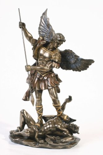 Pacific Trading Giftware Sale - Archangel St Saint Michael Statue Sculpture Magnificent