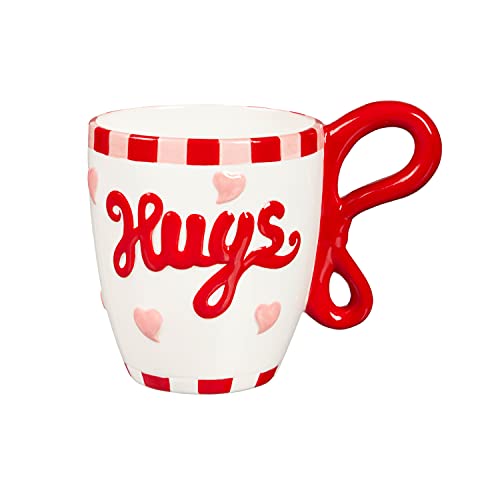 Evergreen Cypress Home 14 OZ Hugs Ceramic Cup