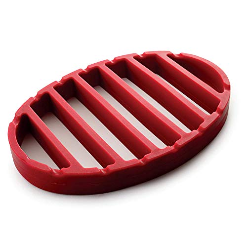 Norpro Red Silicone Oval Roast Rack