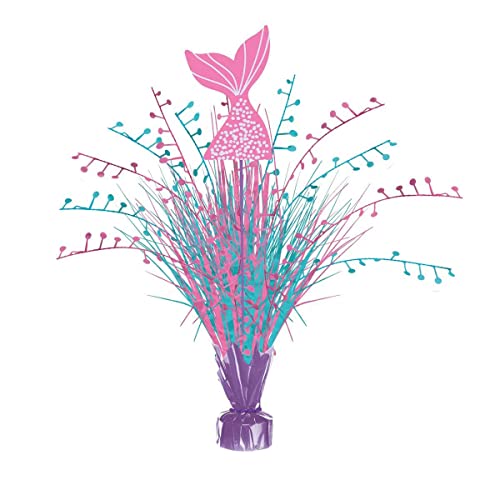 Amscan 110727 Shimmering Mermaids Spray Centerpiece