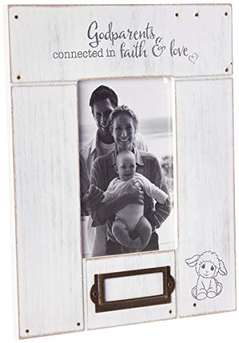 Precious Moments 193402 Godparents Connected In Faith And Love Photo Frame