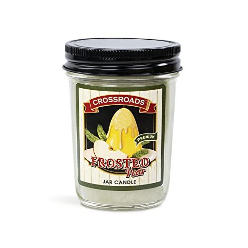 Crossroads Frosted Pearl Half Pint, 4-inch Height