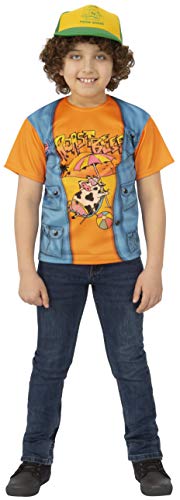 Rubie's Stranger Things Season 3 Child's Dustin's Roast Beef Costume Top, Large