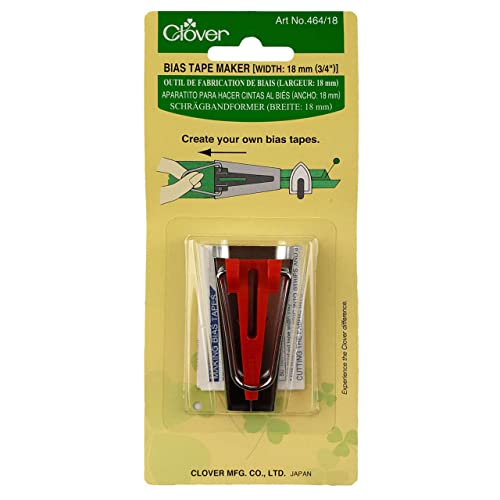 Clover Needlecraft Bias Tape Maker 18mm 3/4in