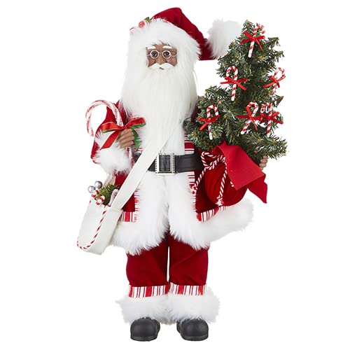 RAZ Imports 2022 Merrymint 18.75" Peppermint Santa