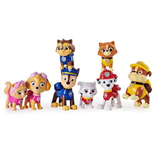 Spin Master Paw Patrol, Kitty Catastrophe Gift Set with 8 Collectible Figures, for Kids Aged 3 and up