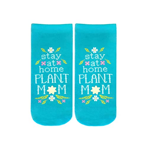 Living Royal 154GLO Plant Mom Ankle Socks, 7.5-inch Length