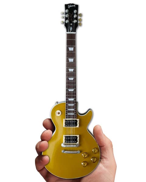Slash Axe Heaven LP Victoria Gold Top 1:4 Scale Mini Guitar Model