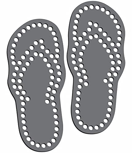 Rhinestone Genie FLIP Flops 001 Magnetic Rhinestone Template, Black