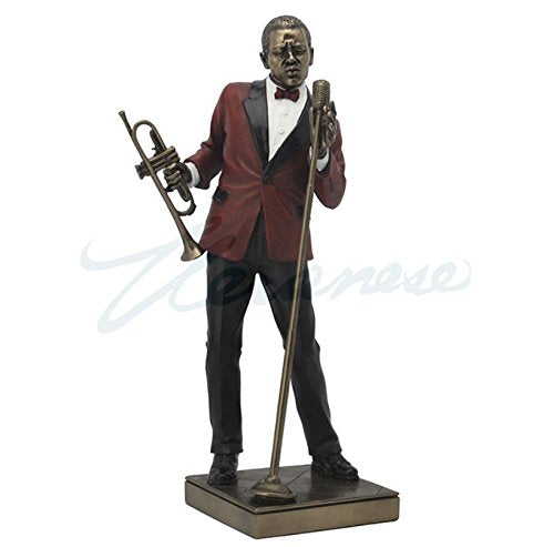 Unicorn Studio Male Singer Statue Sculpture Figurine - Jazz Band Collection