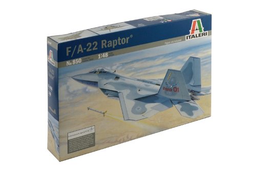 MRC Italeri Models Lockheed Martin F-22 Raptor Plane Model Kit