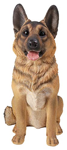Hi Line Gift 87766-S Small German Shepherd Sitting Statue