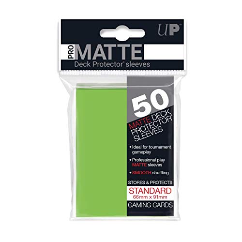 Ultra Pro 50ct Pro-Matte Lime Green Standard Deck Protectors