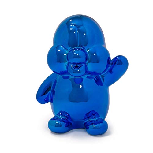 Made By Humans Balloon Piggy Bank Penguin (Blue)