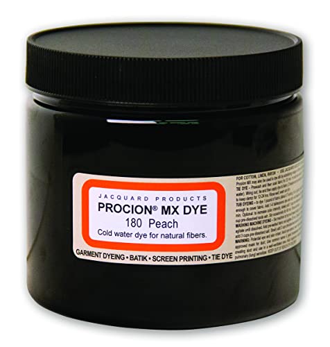 JACQUARD Procion Mx Dye Peach 8Oz