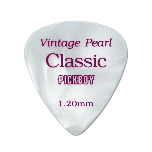 Osiamo Pickboy Vintage Pick, Pearl, Cellulose, 1.20mm, 10 picks