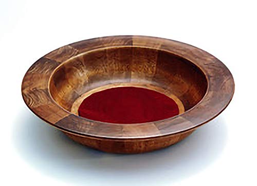 Creative Brands Autom Handcrafted Maple Offering Plate