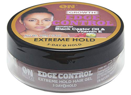 R&R Corp. On Natural Edge Control Extreme Hold-Jamaican Black Castor Oil and Vitamin E 3.4 oz