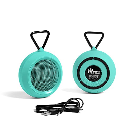 NOD SPK-TRQ Song Sphere Waterproof Speaker, Turquoise