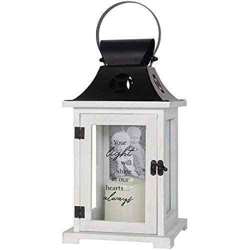 Carson Your Light Picture Frame Lantern, 13-inch Height