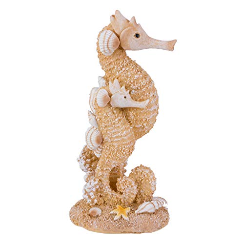 Beachcombers SS-BCS-04351 6" Double Seahorse Figure