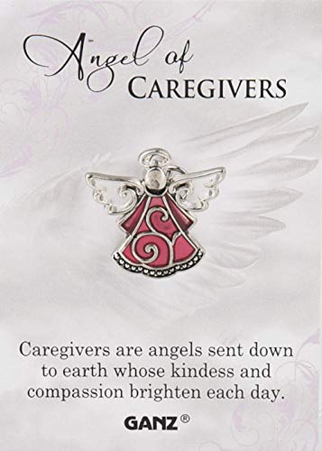 Ganz Angel of Caregivers Tac Pin with Story Card